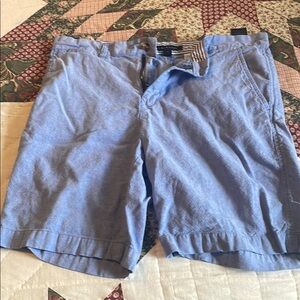 Tommy Hilfiger Blue Flat Front Shorts